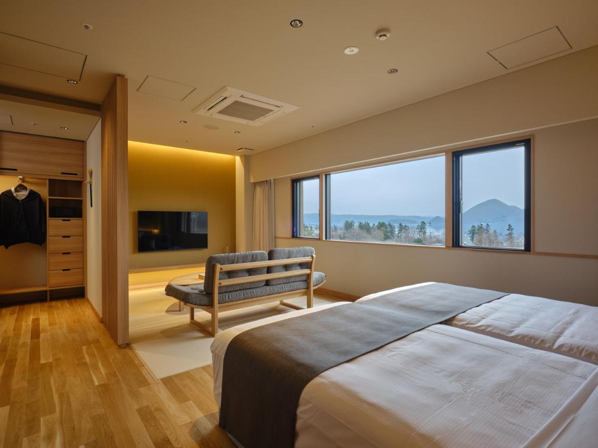 Lake Toya Tsuruga Resort Hikarinouta Toyako Exterior foto