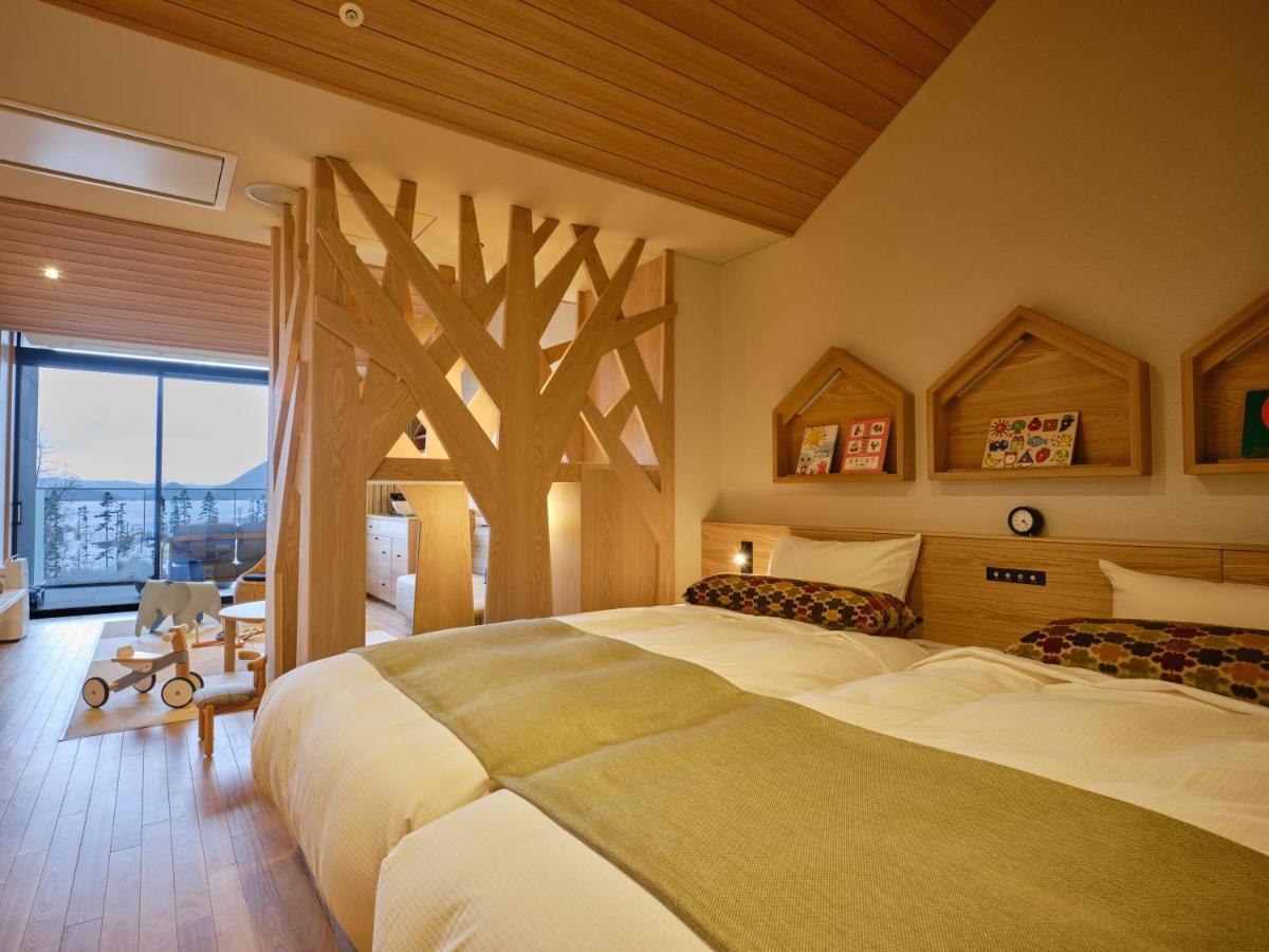 Lake Toya Tsuruga Resort Hikarinouta Toyako Exterior foto