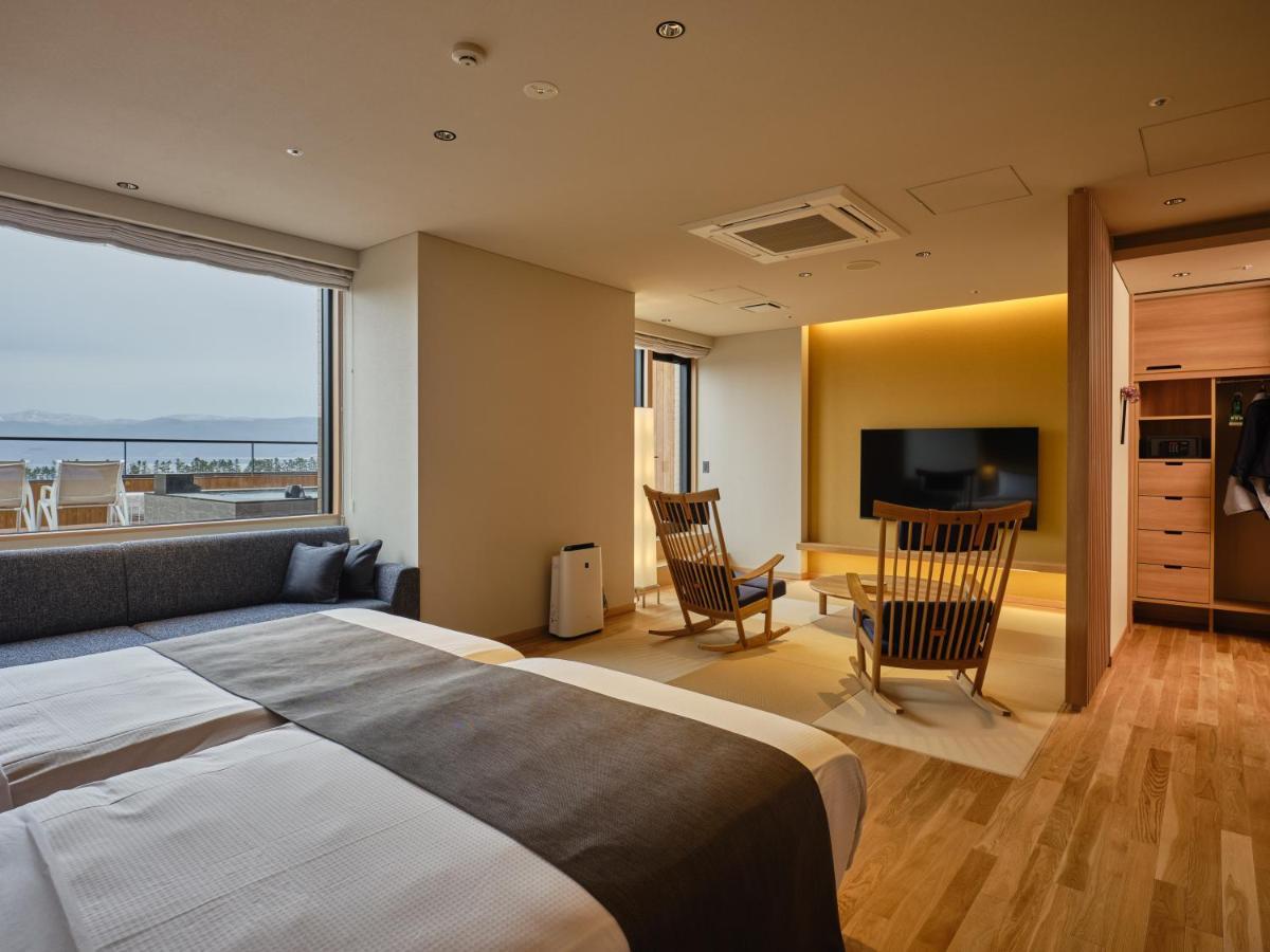 Lake Toya Tsuruga Resort Hikarinouta Toyako Exterior foto