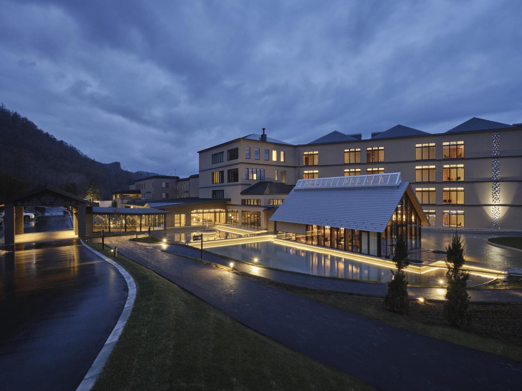 Lake Toya Tsuruga Resort Hikarinouta Toyako Exterior foto