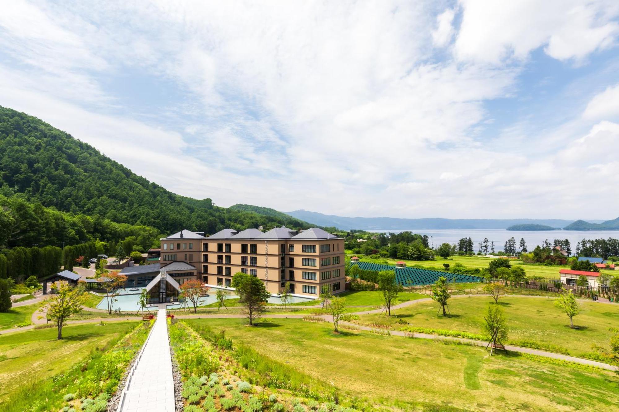 Lake Toya Tsuruga Resort Hikarinouta Toyako Exterior foto
